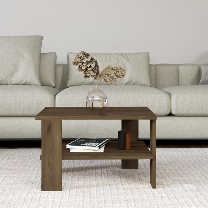 Hanah Home Duama - Oak Mesa de Centro